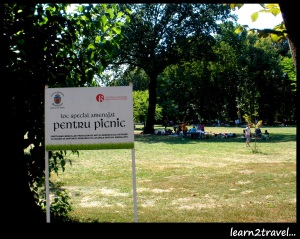 zona pentru picnic